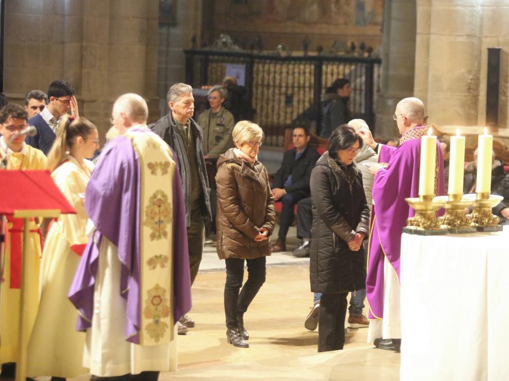Miércoles de ceniza en Barbastro y Huesca