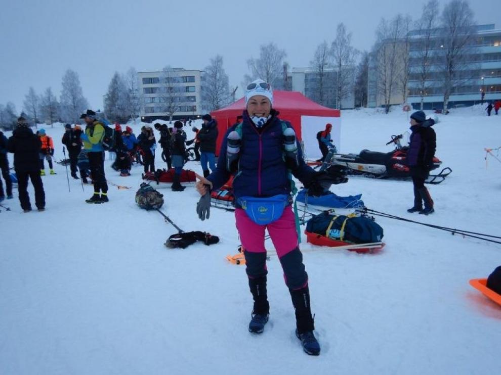 Beatriz García Berché, de Jaca a Rovaniemi