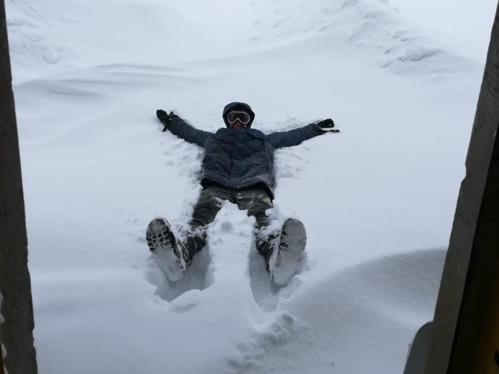 La nieve caída en el Pirineo pone fin a uno de los anticiclones más largos en febrero de los últimos 15 años