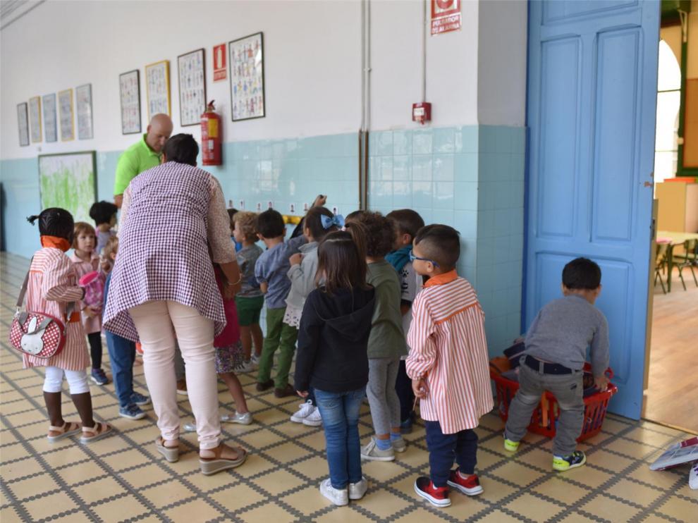 Educación sube la ratio de Infantil en Huesca y en Fraga hasta los 23 alumnos