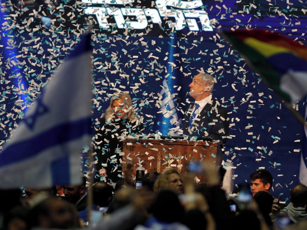 Netanyahu inicia los pactos tras su victoria electoral
