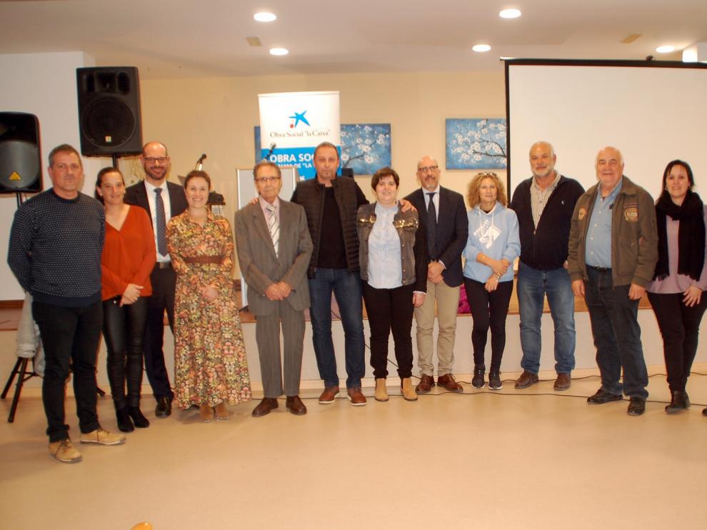El Centro Social de Mayores de Sariñena inaugura y estrena su nuevo Gimnasio