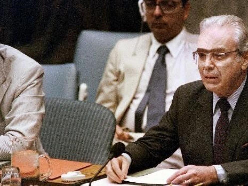 El ex secretario general de la ONU Javier Pérez de Cuellar muere a los 100 años