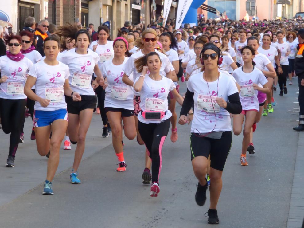 La VIII Carrera de la Mujer de Barbastro calienta sus motores solidarios