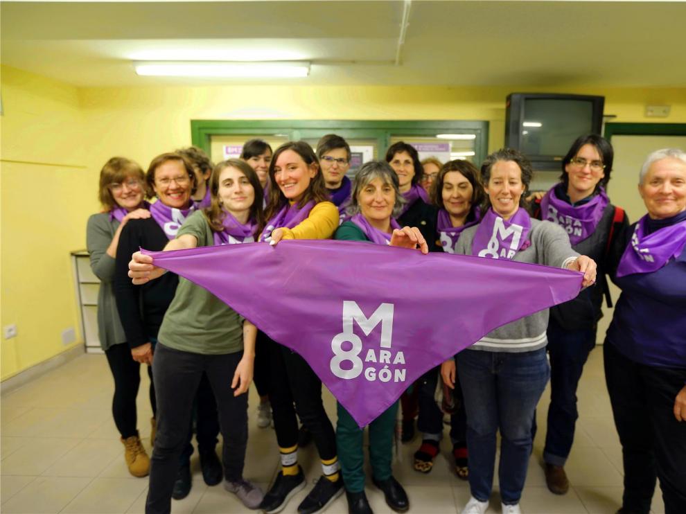 La Asamblea 8MHuesca: "Paramos para demostrar que sin nosotras no se produce ni se reproduce"