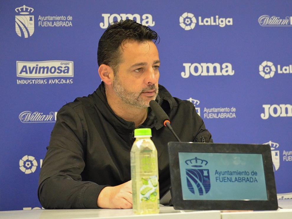 Mere, entrenador del Fuenlabrada: "El Huesca es un equipo con mucho talento ofensivo"