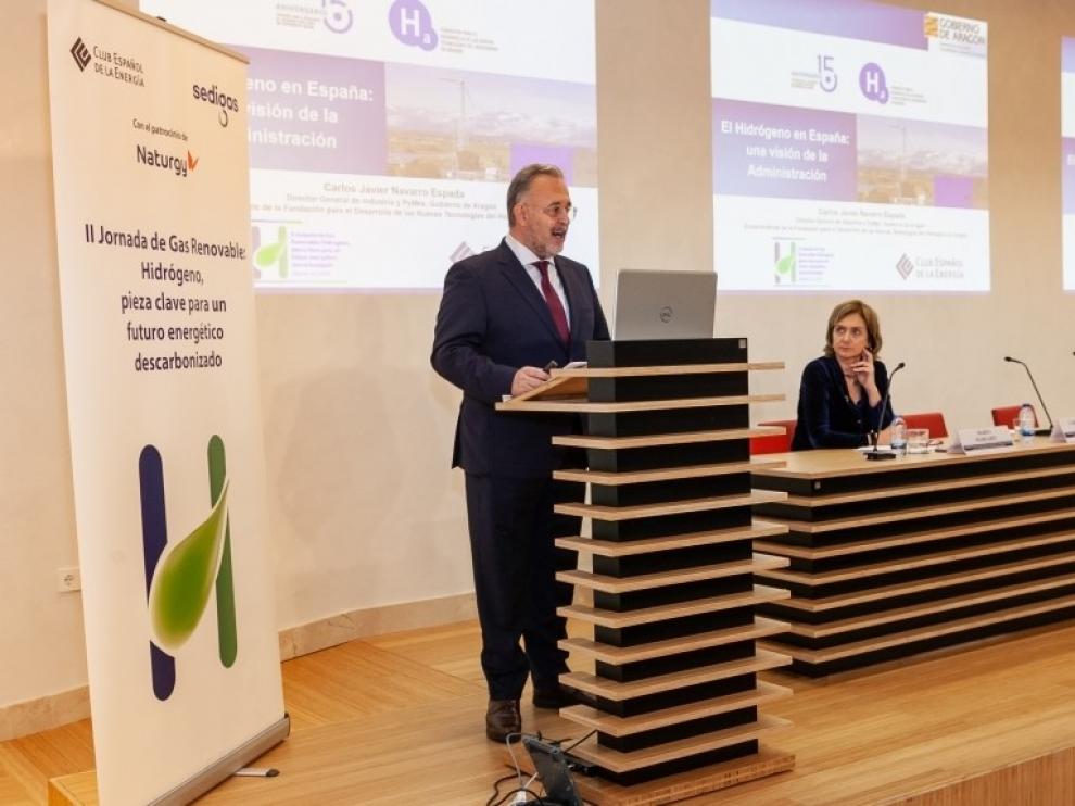 Aragón expone su apuesta por la investigación en hidrógeno