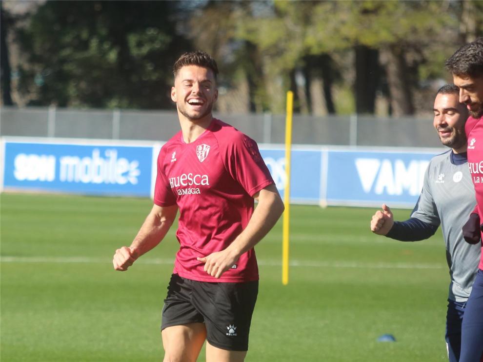 Álvaro: "Por fin recordamos al Huesca de la primera vuelta"