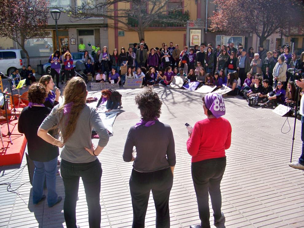 Lo Perkal de Les Faldetes renombra las calles de Fraga con nombres de mujeres