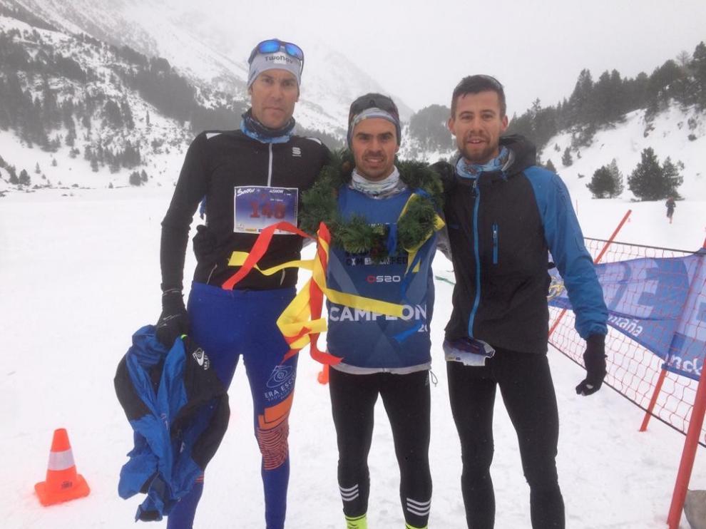Alberto Puyuelo, Campeón de España en Benasque