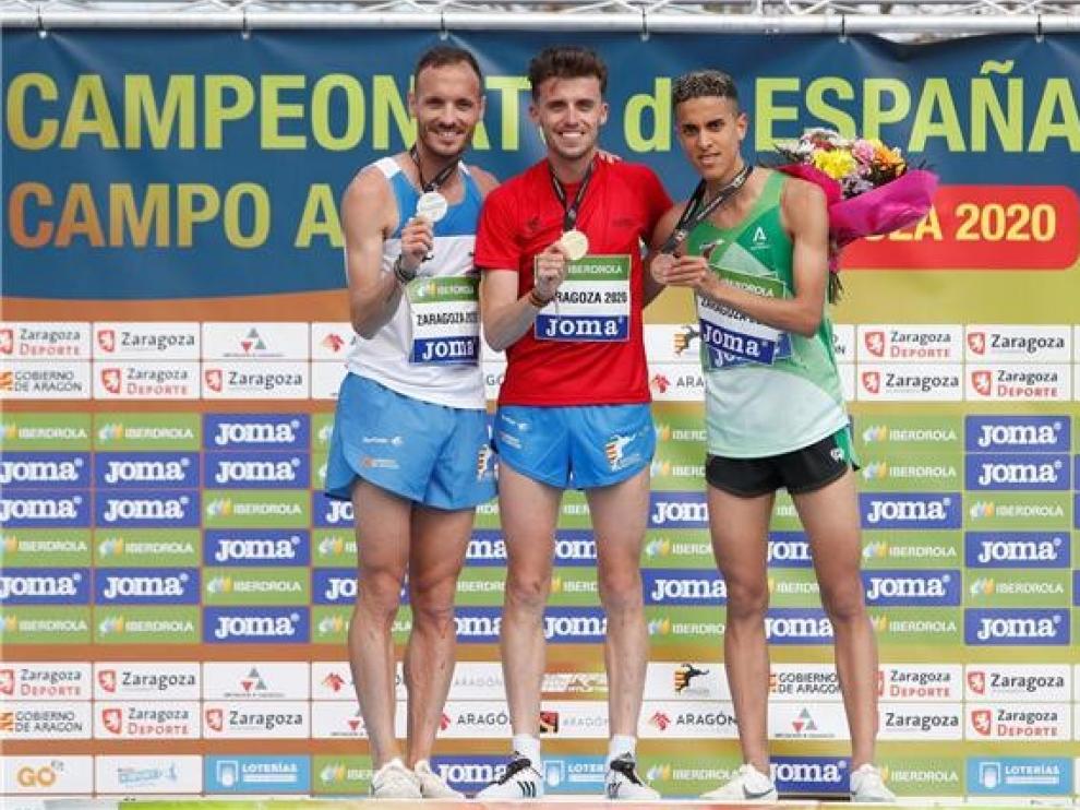 Pol Oriach, campeón de España Sub-20 en un histórico día para el cross aragonés