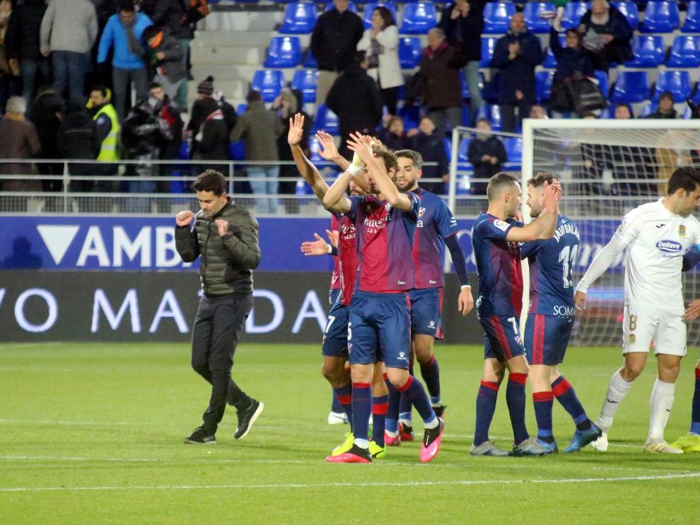 El Huesca se vuelve a reponer tras dos partidos sin ganar