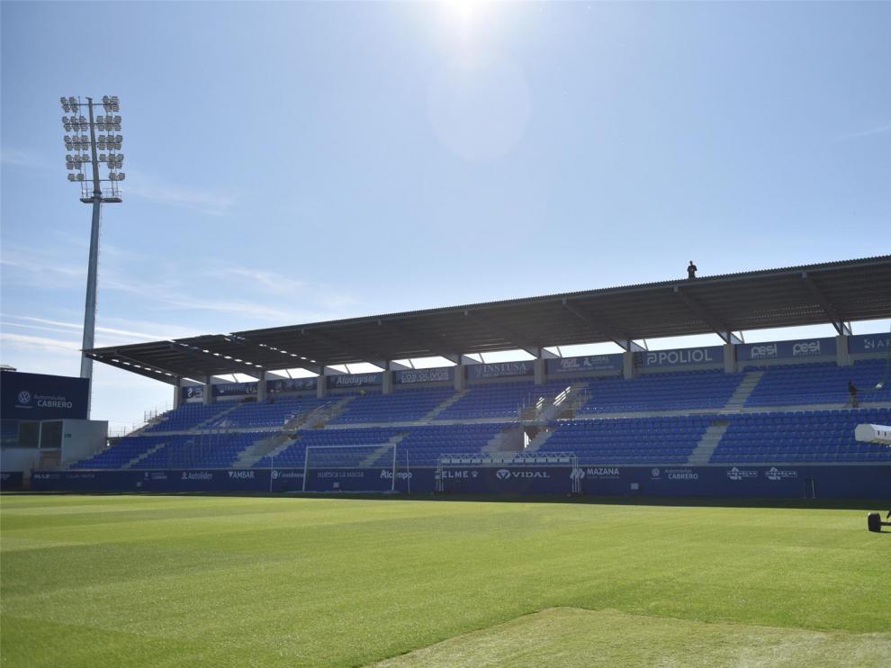 Los dos próximos partidos del Huesca se disputarán a puerta cerrada