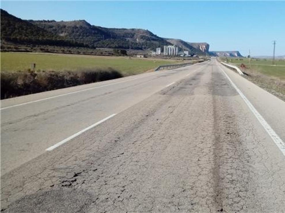 El Consejo Comarcal reclama mejoras en el firme de la A-131