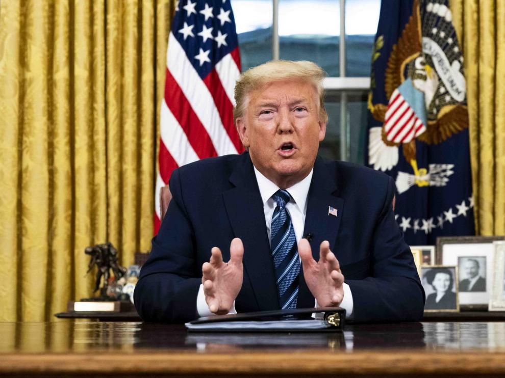 Trump anuncia la suspensión de todos los viajes desde Europa a EEUU durante 30 días por el coronavirus
