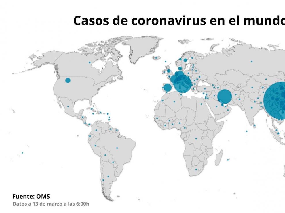 El coronavirus supera las 128.000 personas contagiadas y suma más de 4.700 muertos