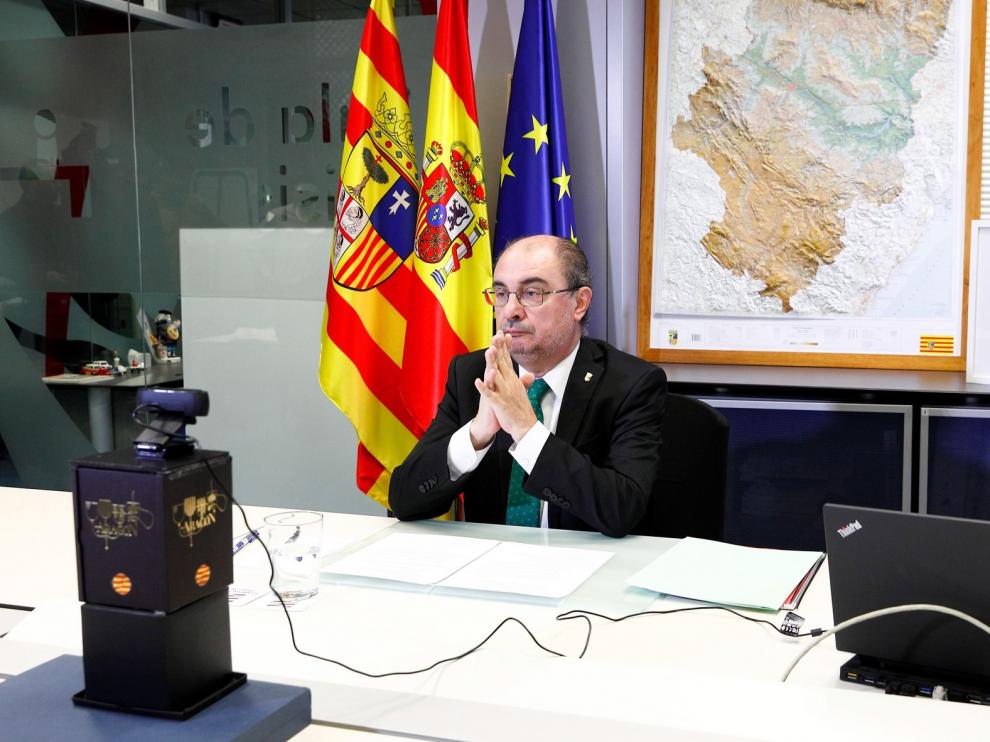 Javier Lambán ha pedido medidas económicas para los sectores más afectados y aliviar la presión fiscal