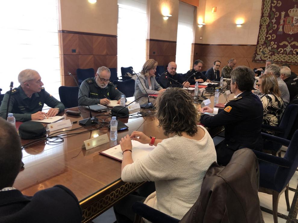La Delegación del Gobierno en Aragón pone en marcha el Centro de Coordinación de Fuerzas y Cuerpos de Seguridad