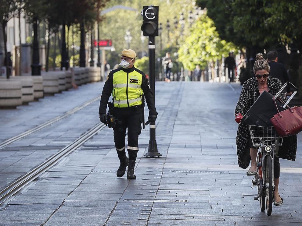 Un total de 33 militares se han desplegado en Huesca, Sabiñanigo y Jaca por la pandemia del coronavirus