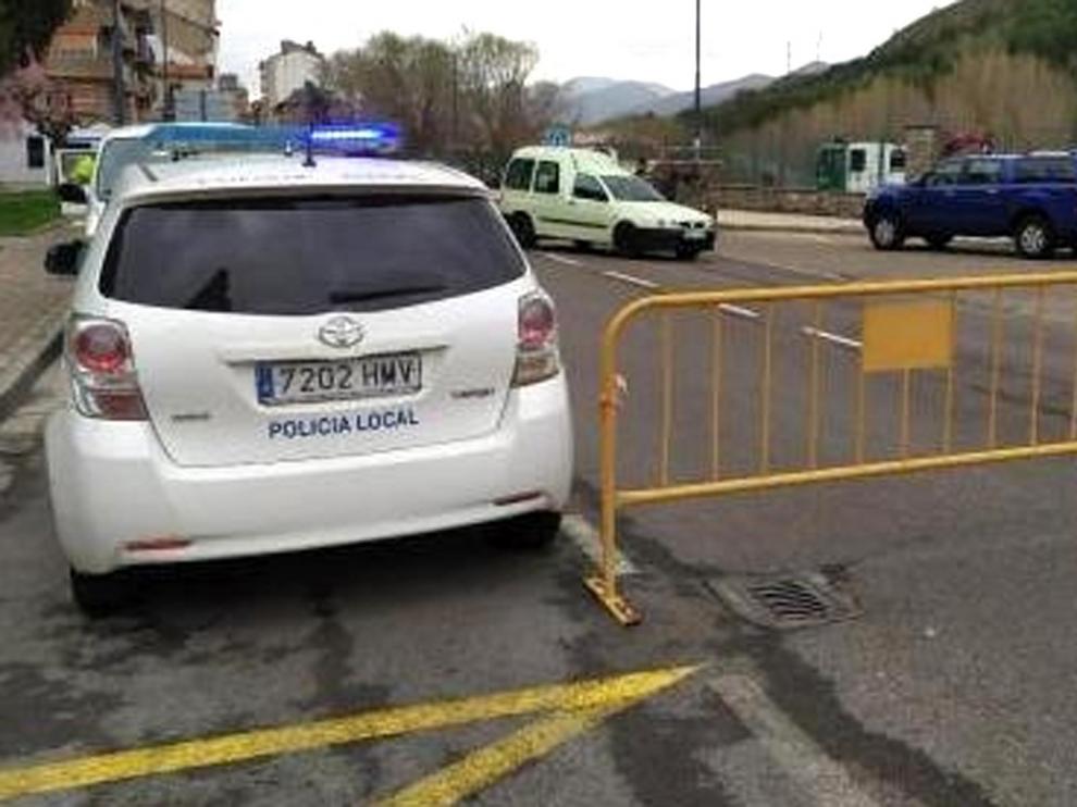 La Policía Local de Sabiñánigo intensifica sus controles por el coronavirus
