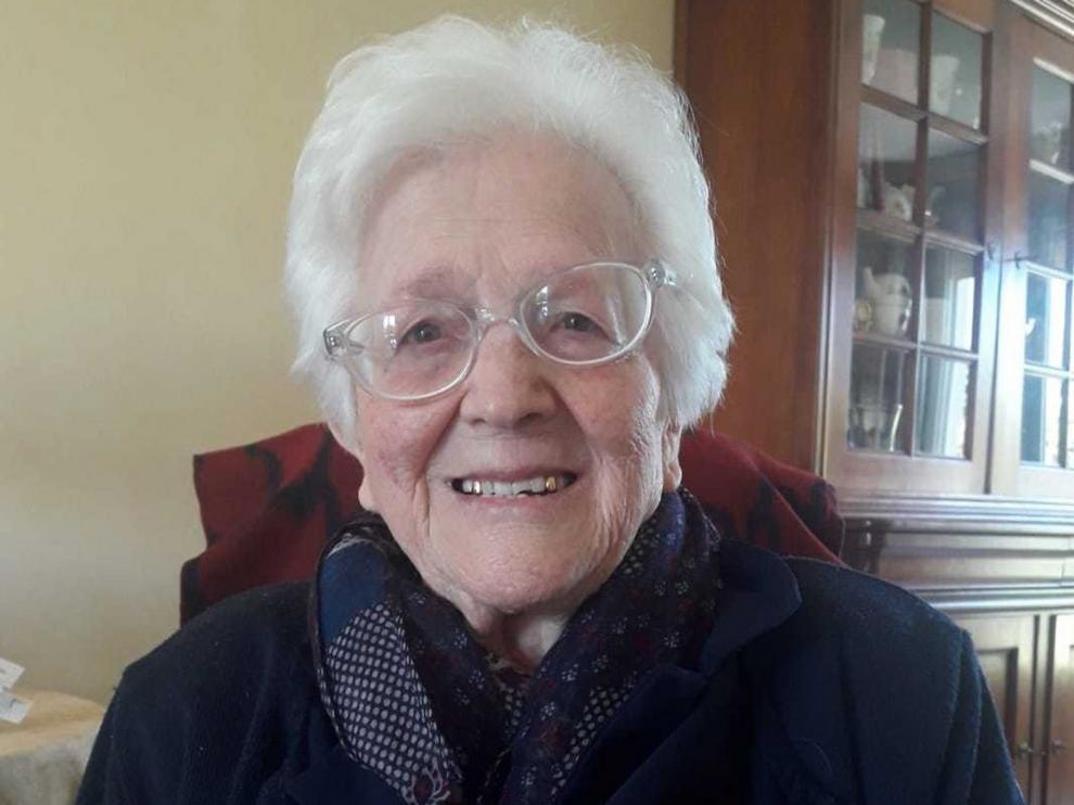 Rosa Garcés Baquer, una centenaria en Toulouse