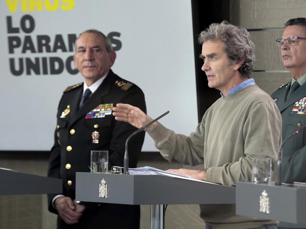 Sanidad confía en que el pico máximo de la epidemia de coronavirus llegue en pocos días