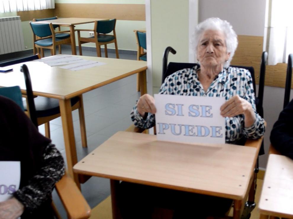 Los mayores de la residencia de Grañén, "resisten" al coronavirus