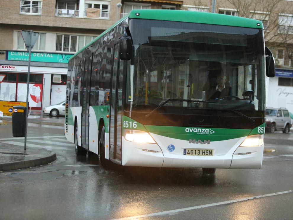 Las líneas C1 y C2 de autobuses urbanos de Huesca quedan suprimidas por el coronavirus