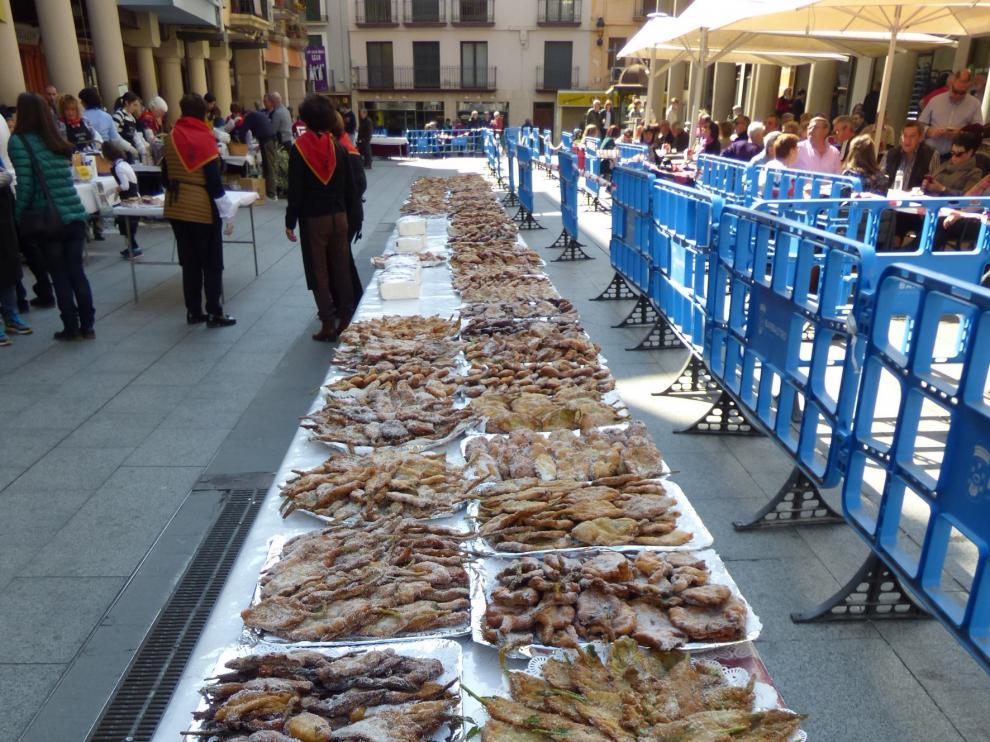 Los crespillos de Barbastro se harán este año de puertas para adentro