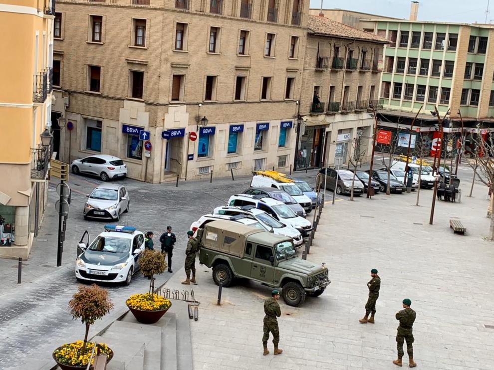 El Ayuntamiento habilita la nave de la Azucarera de Monzón para el Ejército