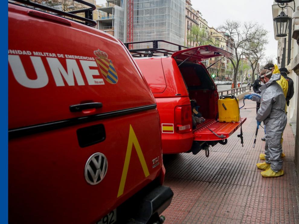 La UME intervendrá en todas las residencias de mayores si es necesario por la crisis sanitaria generada por el coronavirus