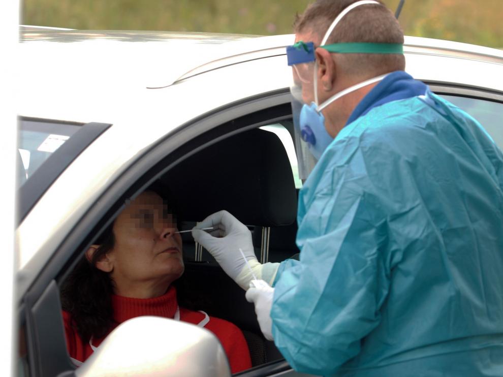 Huesca tendrá un dispositivo móvil de test de detección del coronavirus, sin salir del coche