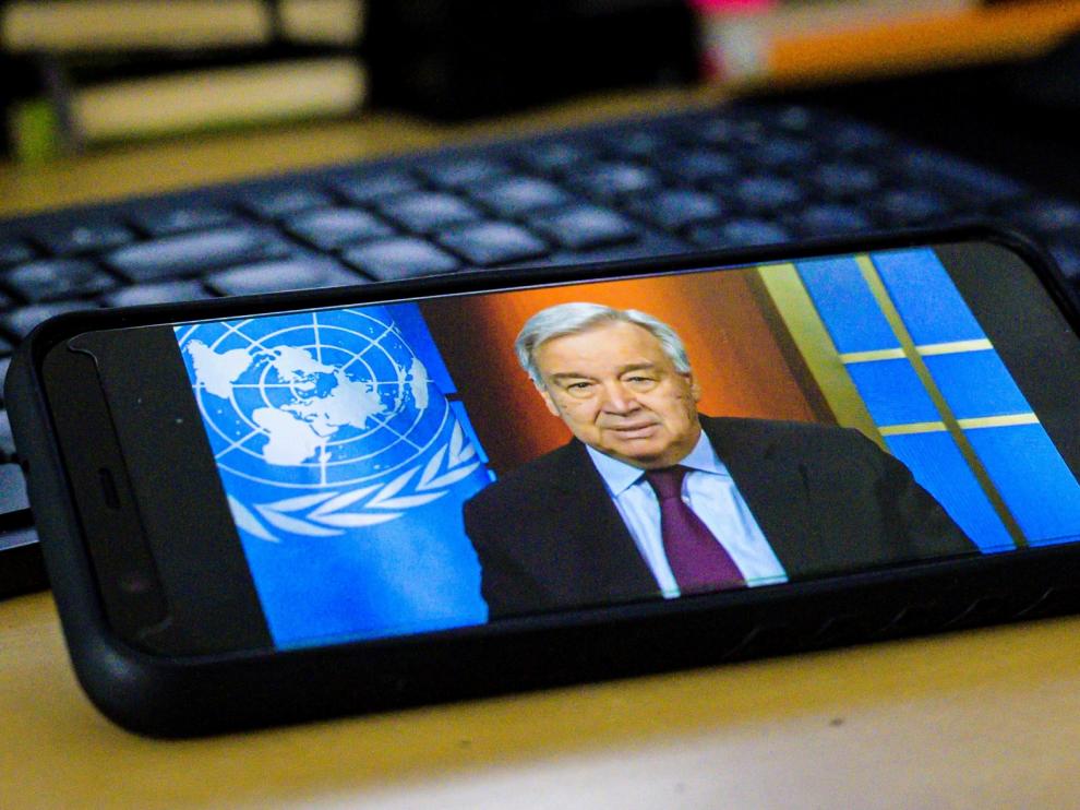 El secretario general de la ONU pide un alto el fuego mundial por el coronavirus