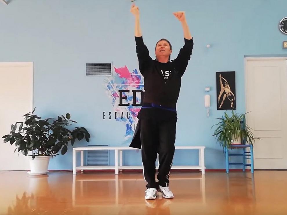 José Espinosa: "Ojalá se pueda batir el récord Guinness con la coreografía"