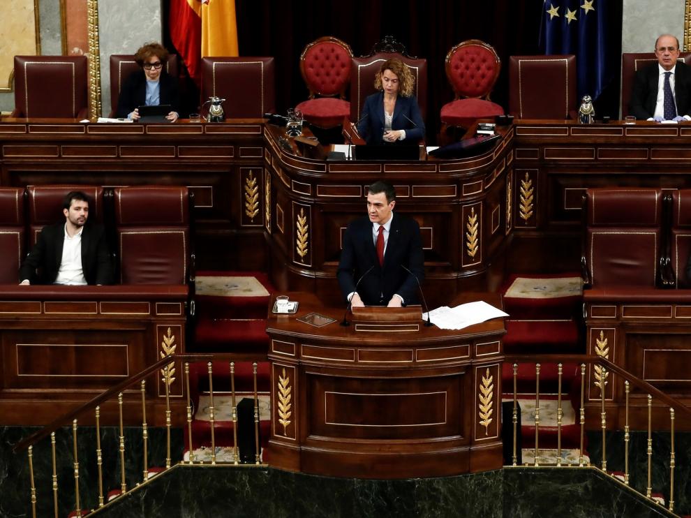 El Congreso de los Diputados autoriza a Pedro Sánchez a ampliar el "indispensable" estado de alarma frente al coronavirus