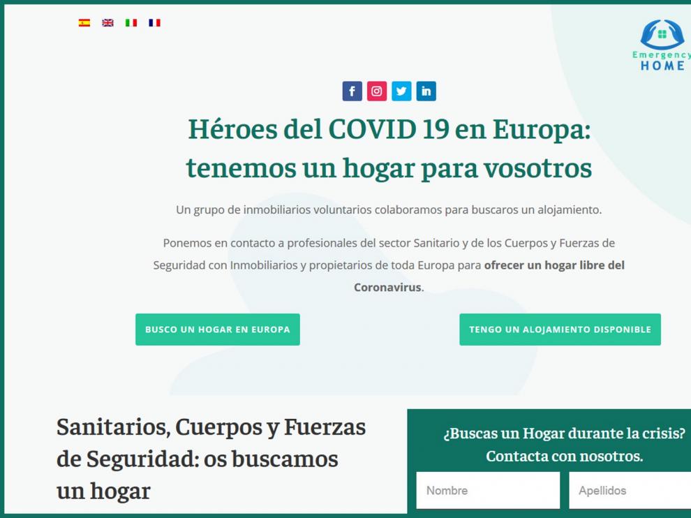 Las inmobiliarias gestionan alquileres gratis para sanitarios