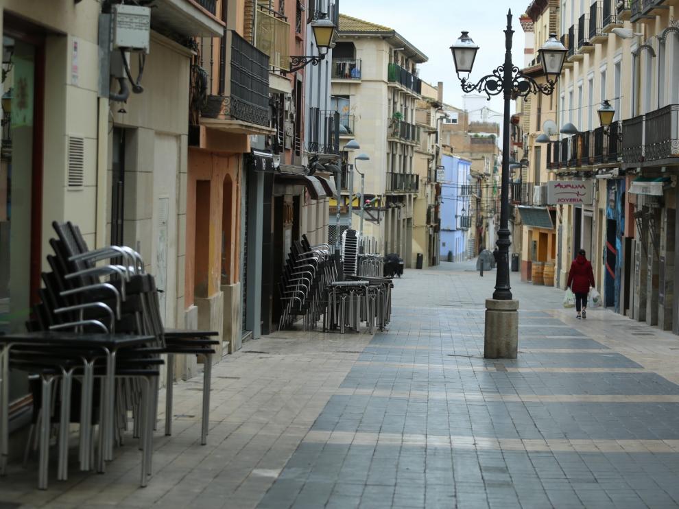 Las últimas horas del coronavirus en Huesca, foto a foto