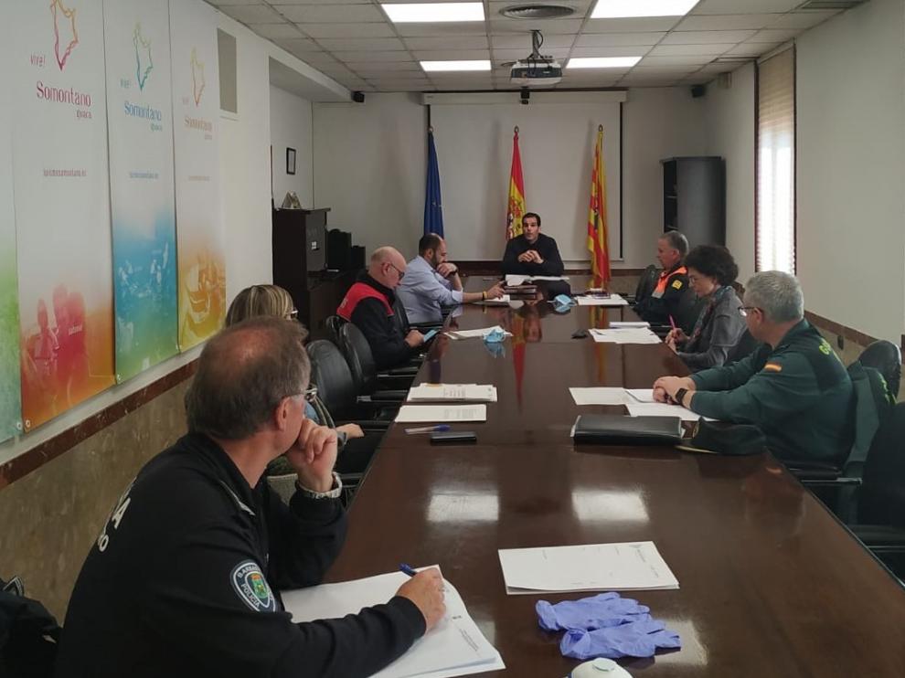 Barbastro consituye la Unidad de Coordinación Operativa Comarcal