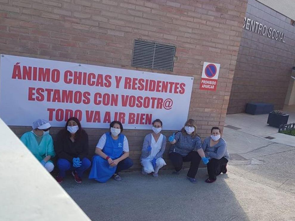 La vida sigue en Sariñena pese al confinamiento por el coronavirus