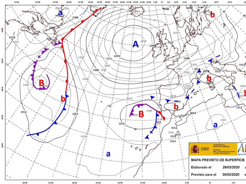 Se anuncian nevadas y una caída brusca de las temperaturas