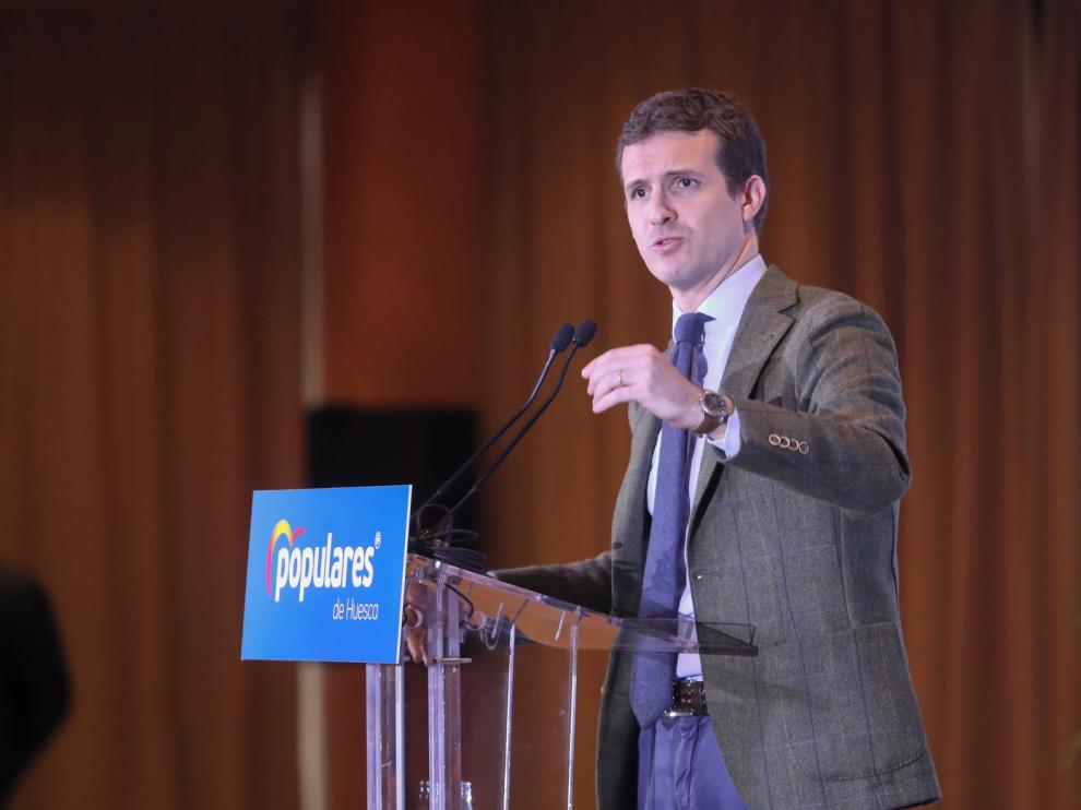 Pablo Casado trabaja en actualizar su plan de choque contra la crisis