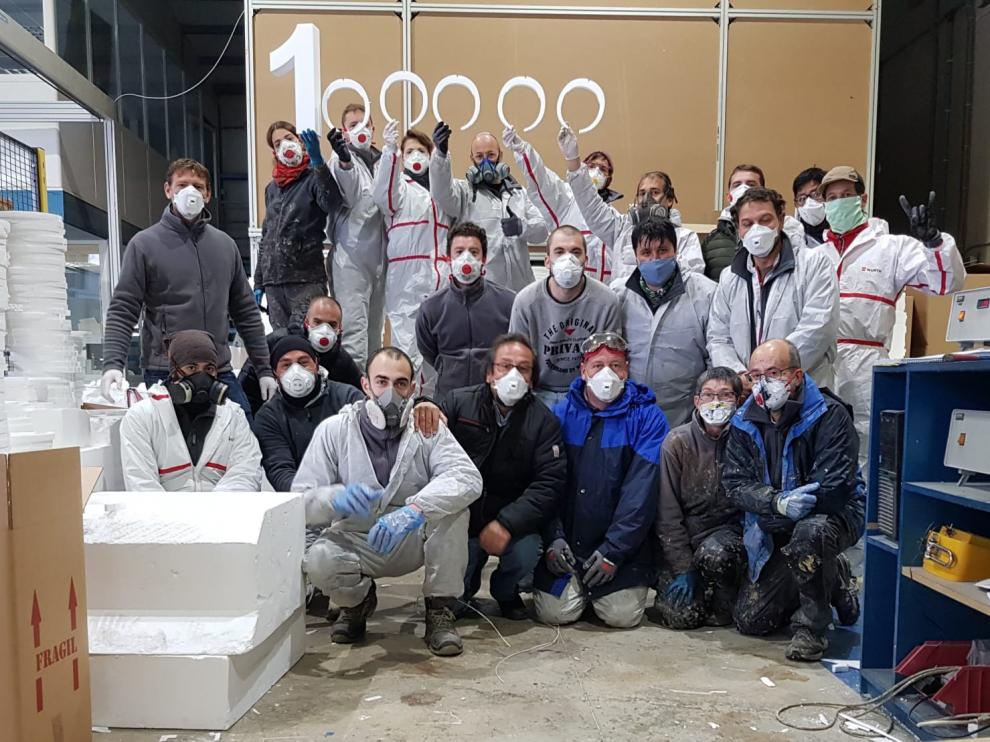 El milagro del crowdfunding: 100.000 máscaras de protección fabricadas por Tecmolde y 100.000 euros de donación