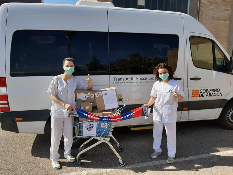 Chizardos colabora con donación de material para combatir el coronavirus