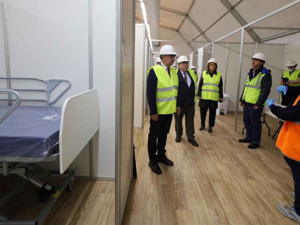 Los hospitales de campaña de la Feria y la Sala Multiusos costarán unos 4,8 millones de euros