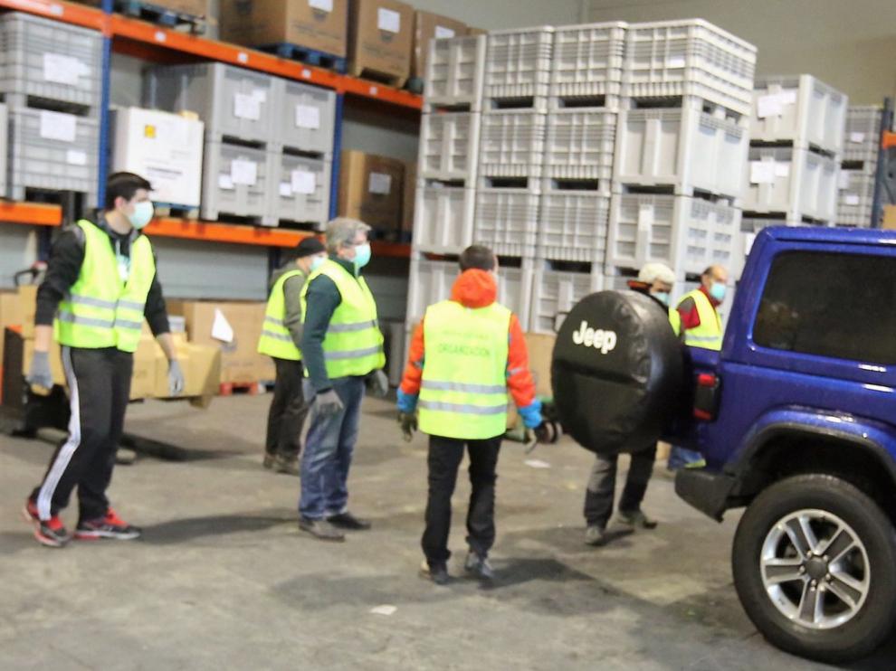 El Banco de Alimentos reparte 4.200 kilos en 15 días desde que se decretó el estado de alarma por el coronavirus