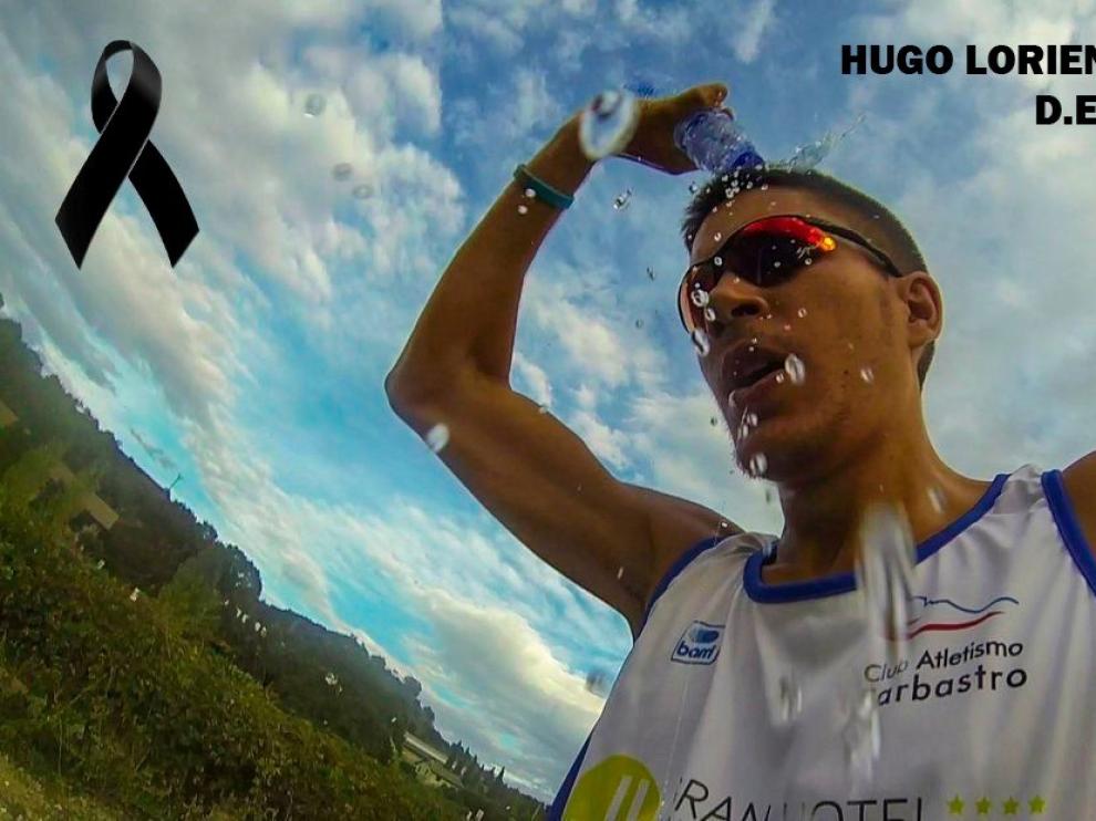 Fallece el atleta de Barbastro Hugo Loriente Barrás de 28 años de edad