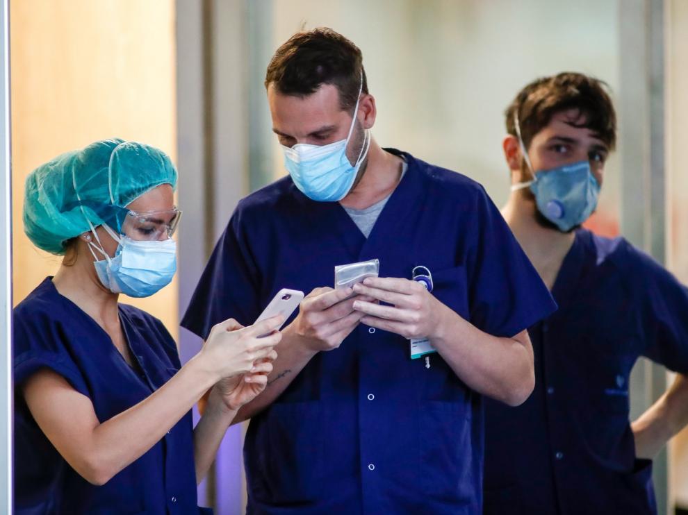 Madrid tiene 7.806 sanitarios contagiados de coronavirus