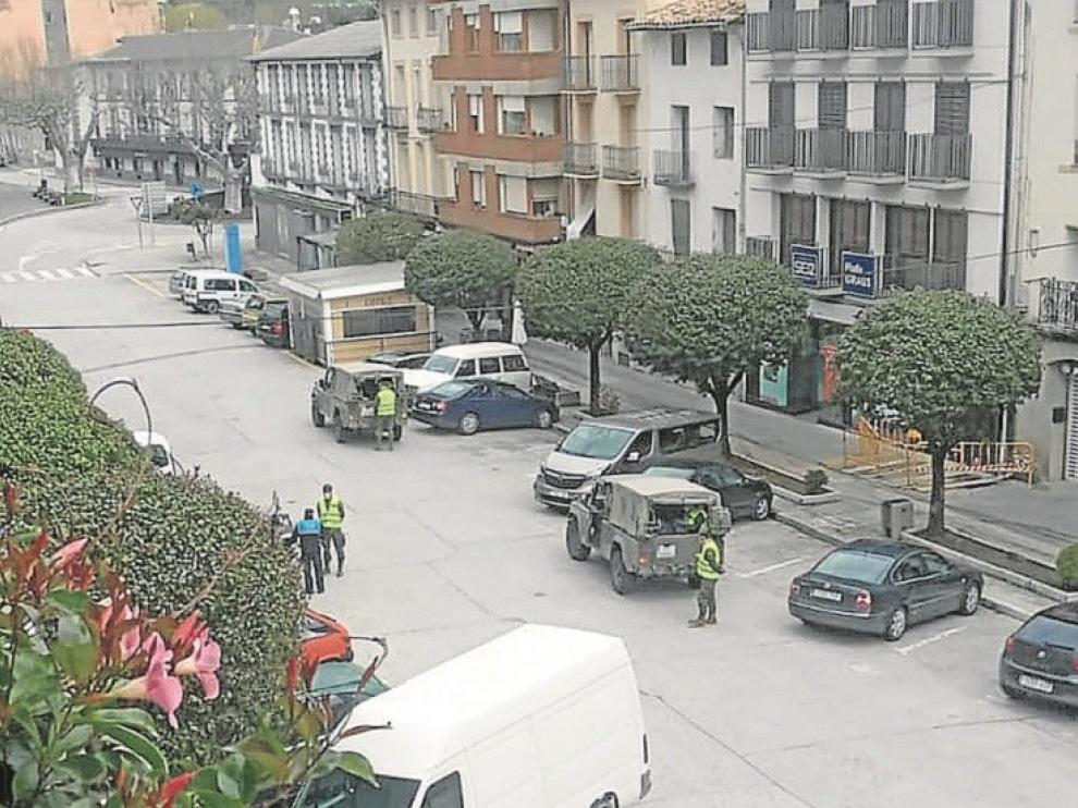 Se extrema el control de la movilidad en Ribagorza a causa del coronavirus