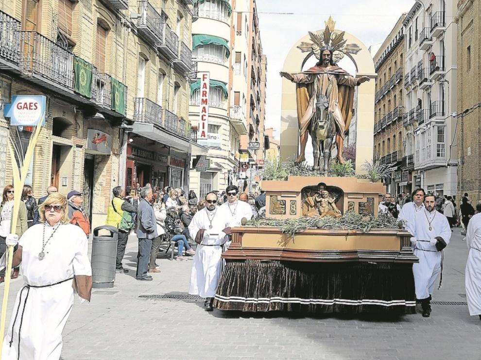 Un Domingo de Ramos con palmas y olivo virtuales