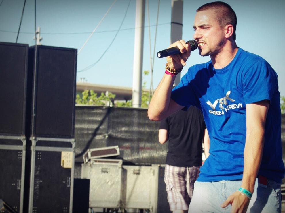 Krevi Solenco: "Me gustaría que no solo se haga rap desde aquí sino que sea en aragonés"